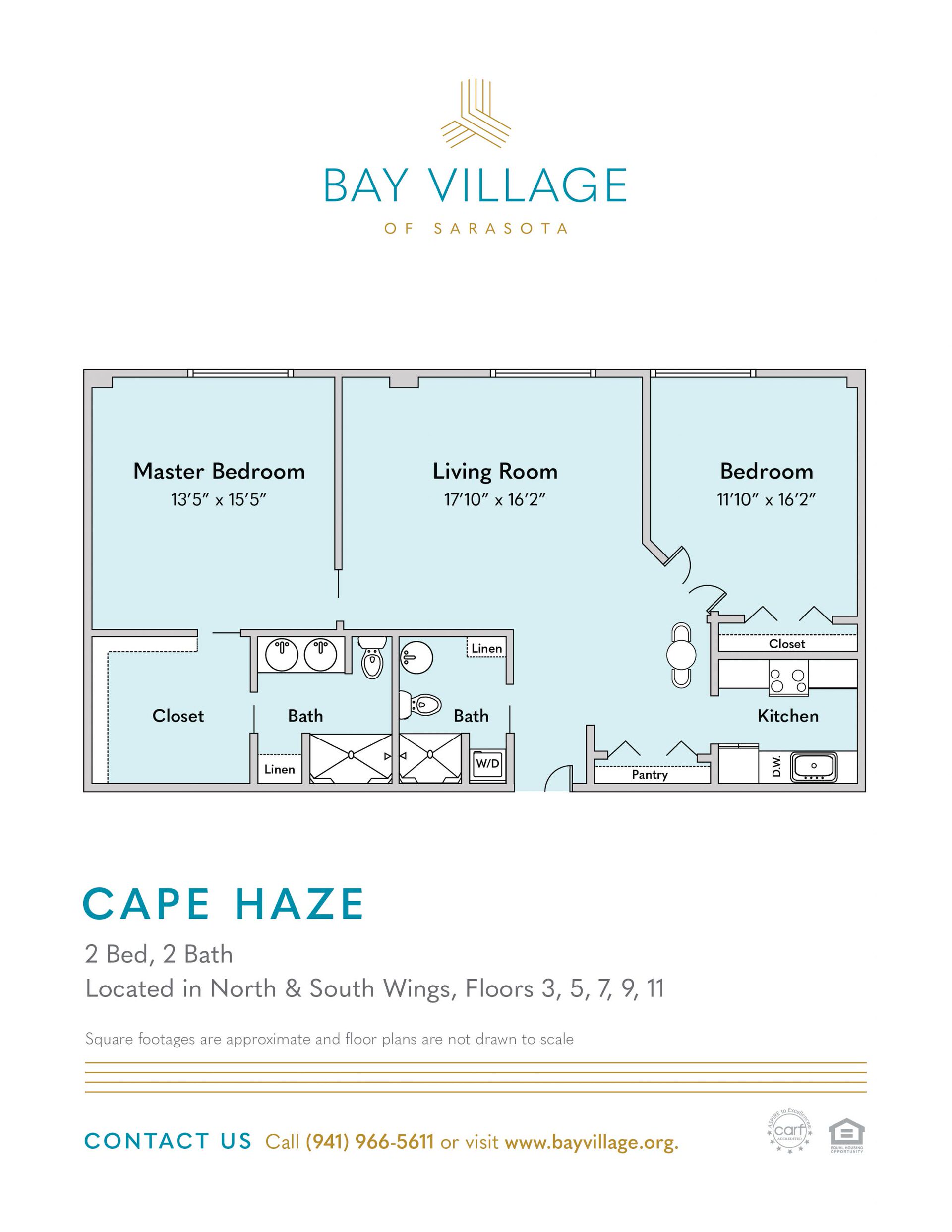 Cape Haze floor plan
